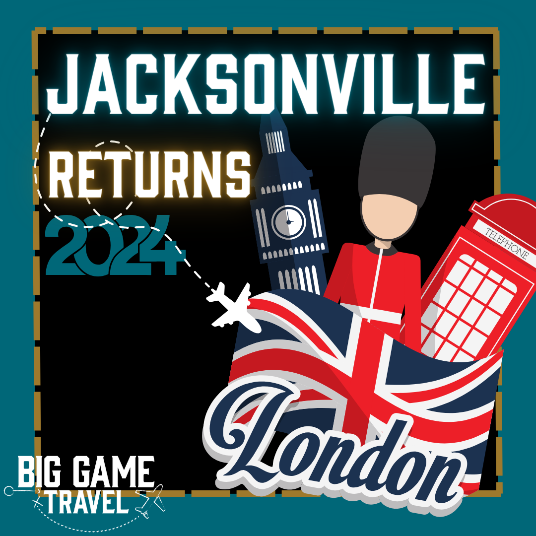 Jaguars in London 2024 Big Game Travel
