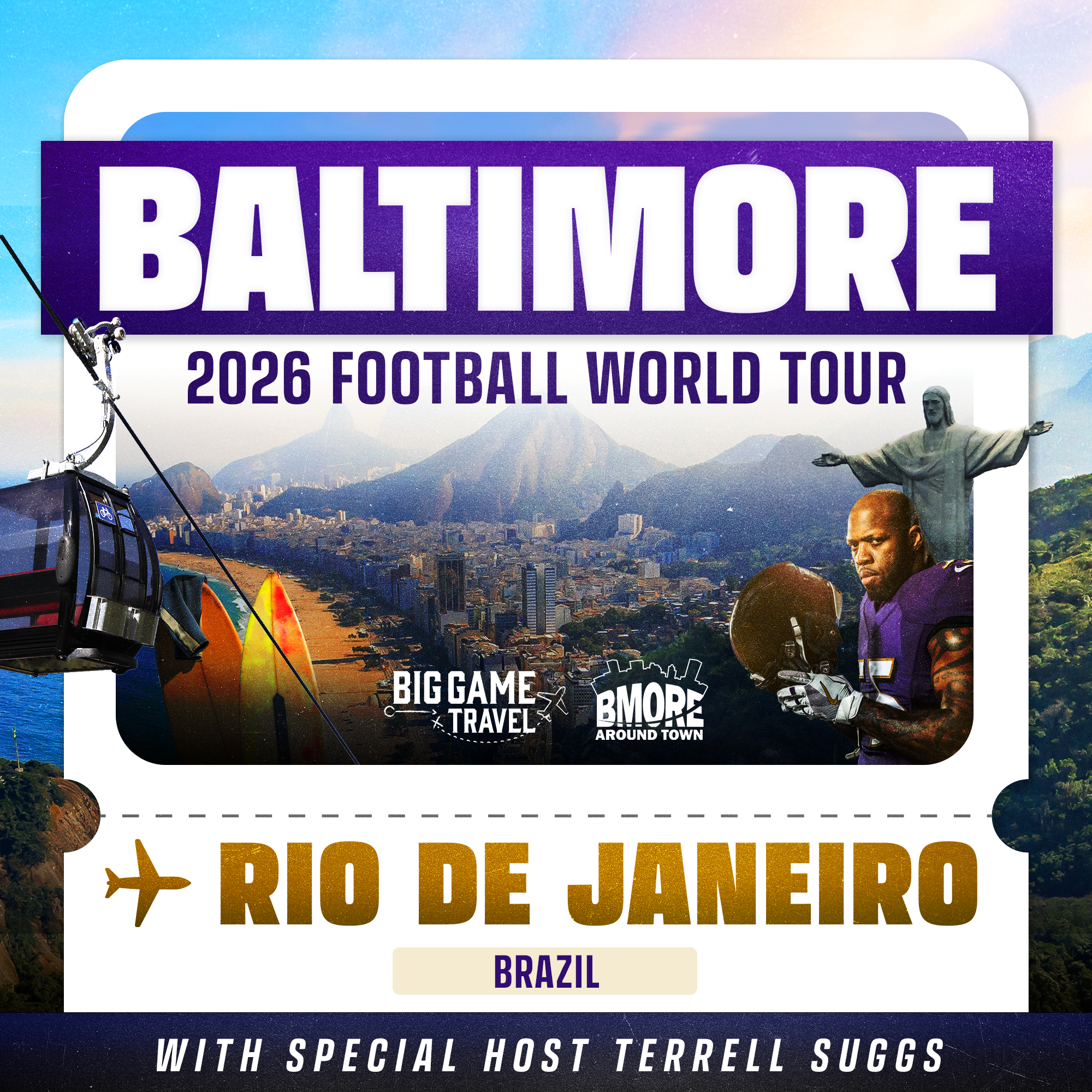Baltimore World Tour 2026: Rio Edition