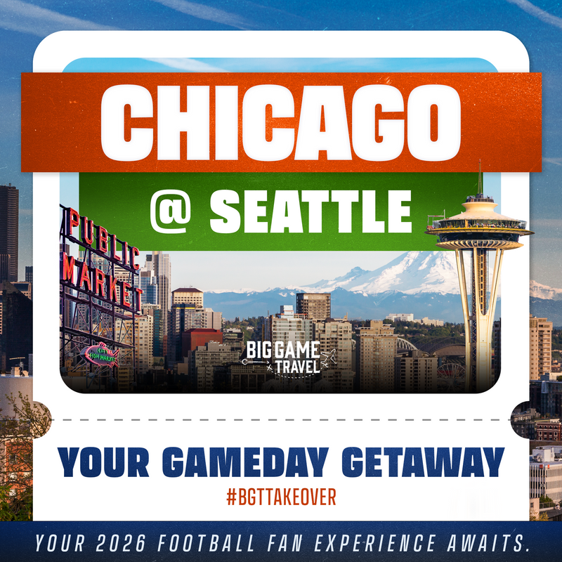 Chicago at Seattle 2026!