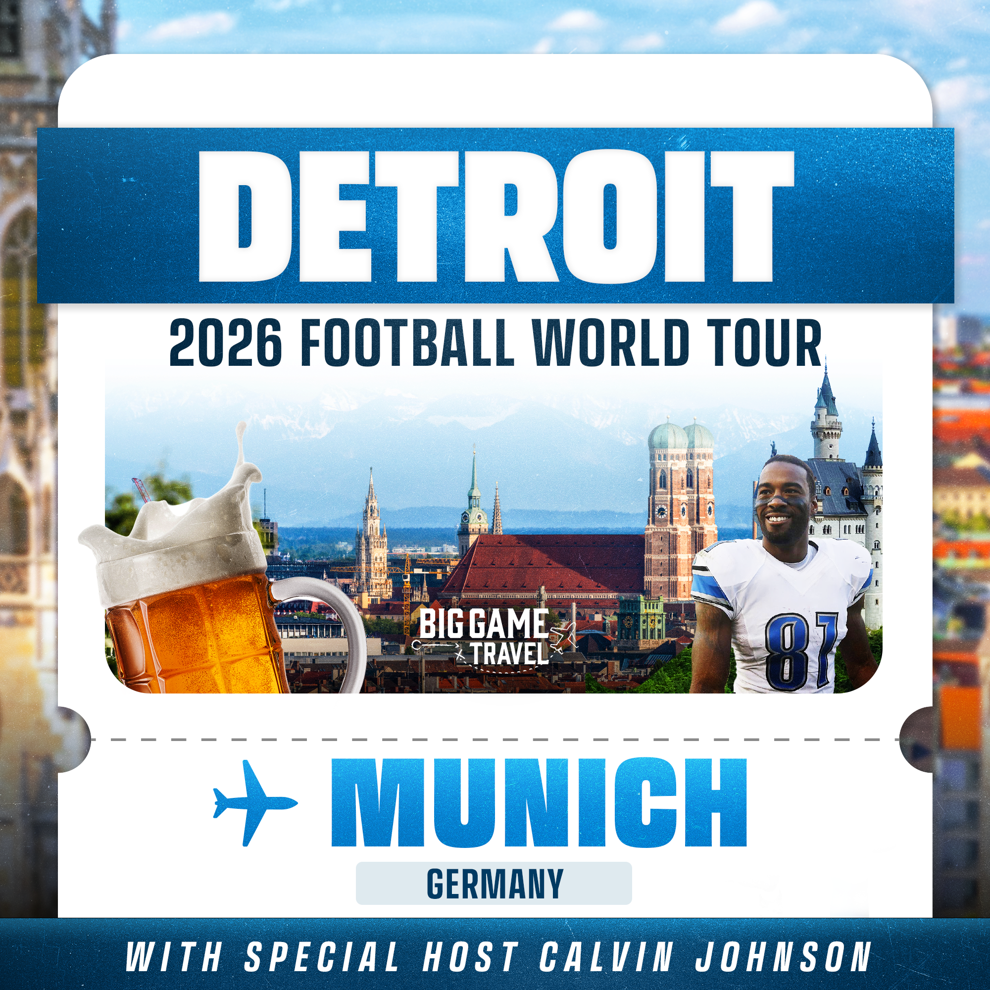 Detroit World Tour 2026: Munich Edition