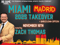 Miami at Madrid 2025 Hosted by Hall of Famer, Zach Thomas! With, Barcelona Add On Option
