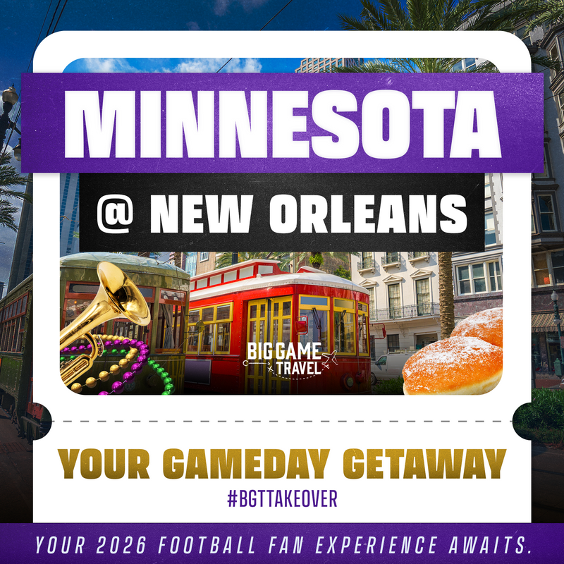 Minnesota at New Orleans 2026!