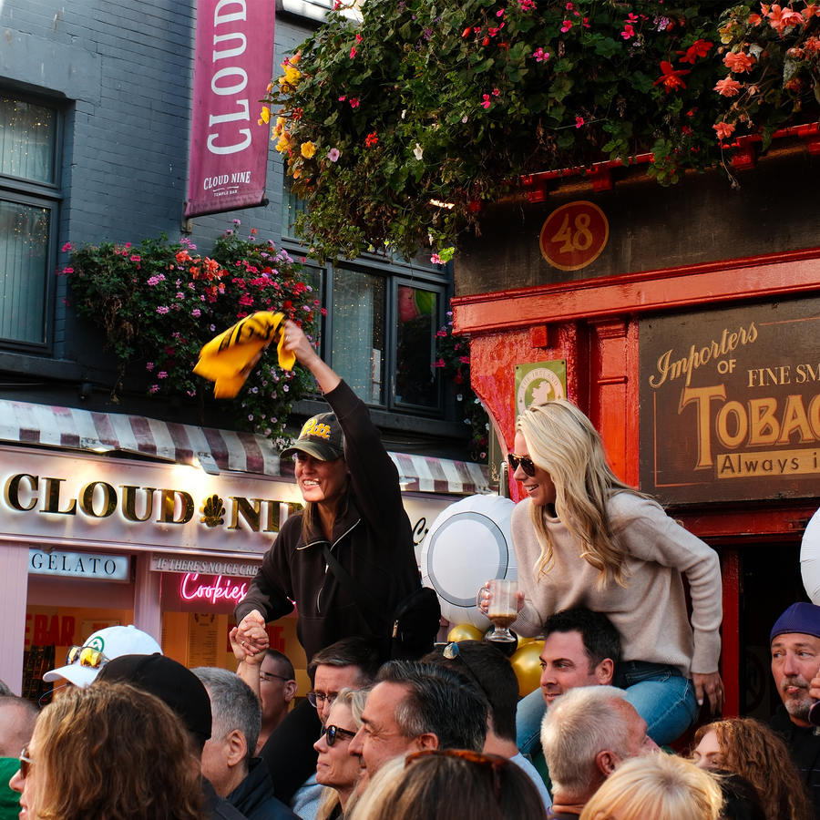 Big Game Travel fans on the Pittsburgh in Dublin trip